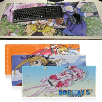 Dog Days girls DIY Design Pattern Game mousepad Good quality Locking Edge Keyboard Mat Table Mat mouse pads anime
Dog Days girls DIY Design Pattern Game mousepad Good quality Locking Edge Keyboard Mat Table Mat mouse pads anime