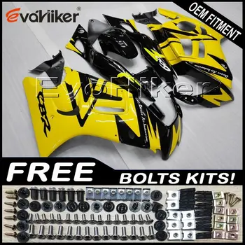Custom motorcycle fairing for CBR600F3 1997-1998 ABS plastic motorcycle panels yellow+gifts
Custom motorcycle fairing for CBR600F3 1997-1998 ABS plastic motorcycle panels yellow+gifts