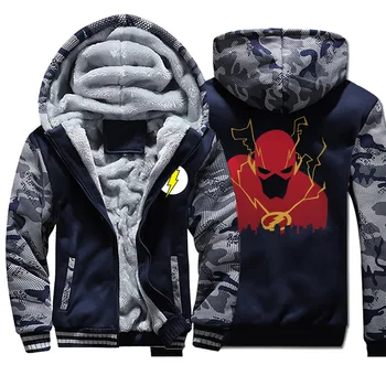 The Flash Superhero Barry Allen Camo Zipper Jacket Hoodies Men I Protect This City Casual Fleece Hoodie Sportswear Streetwear
The Flash Superhero Barry Allen Camo Zipper Jacket Hoodies Men I Protect This City Casual Fleece Hoodie Sportswear Streetwear