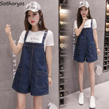 Rompers Women Kawaii Ulzzang High Quality Soft Streetwear Female Summer New Korean Style Loose Lovely Leisure Womens Trousers
Rompers Women Kawaii Ulzzang High Quality Soft Streetwear Female Summer New Korean Style Loose Lovely Leisure Womens Trousers