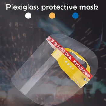 1pcs Pvc Protective Mask Plexiglass Protective Mask Labor Protection Products Face Anti-splash Face Protection
1pcs Pvc Protective Mask Plexiglass Protective Mask Labor Protection Products Face Anti-splash Face Protection