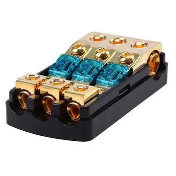 2/3/4Way Copper Mini ANL Fuse Holder Distribution Block 0/4 AWG To 4/8 Gauge 60A Fuse Holder
2/3/4Way Copper Mini ANL Fuse Holder Distribution Block 0/4 AWG To 4/8 Gauge 60A Fuse Holder