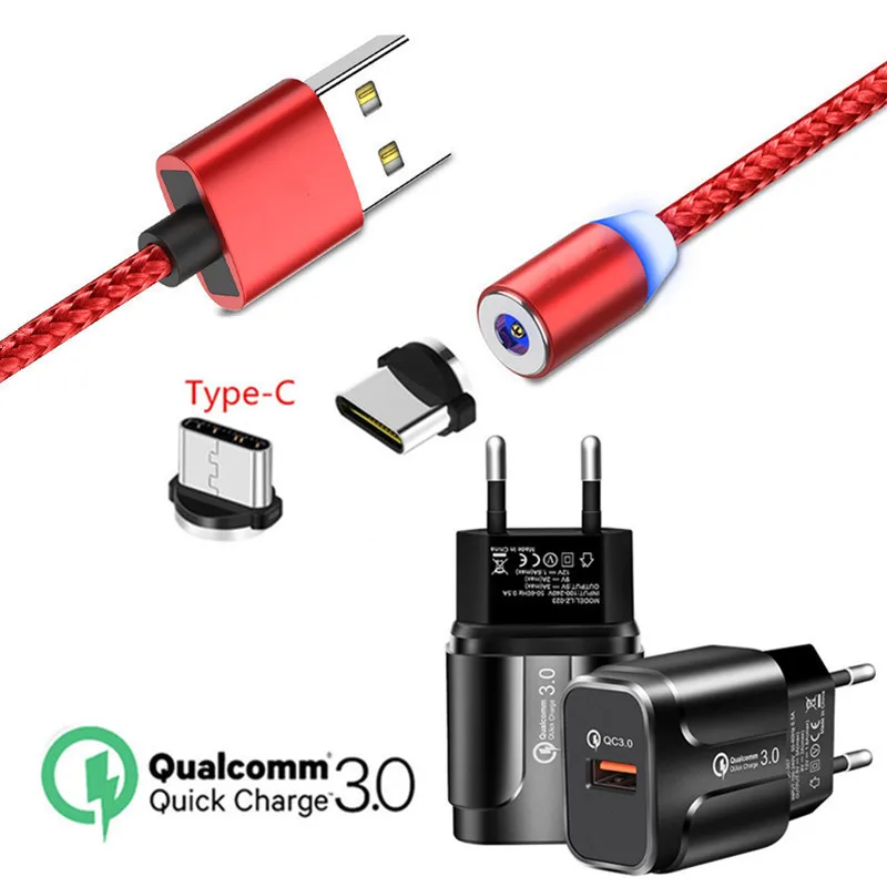 Magnetic USB QC 3.0 Fast Charger ZTE Axon 7 Nubia Z17 Mini S Type C Magnet Charge Wire For Meizu 16 16Xs Samsung S8 M40 A30 A50
Magnetic USB QC 3.0 Fast Charger ZTE Axon 7 Nubia Z17 Mini S Type C Magnet Charge Wire For Meizu 16 16Xs Samsung S8 M40 A30 A50