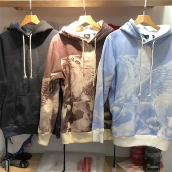 Men Women FLYING HORSE KITH Embroidery Logo Hoodies Heavy Material High Quality Sweatshirts Inside Tag Label 
Men Women FLYING HORSE KITH Embroidery Logo Hoodies Heavy Material High Quality Sweatshirts Inside Tag Label