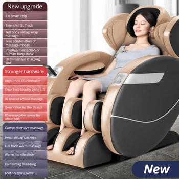 Home Automatic Manipulator Electric Massage Chair Heaiting Full Body Zero Gravity Massage Sofa Kneading multi-function Massager
Home Automatic Manipulator Electric Massage Chair Heaiting Full Body Zero Gravity Massage Sofa Kneading multi-function Massager