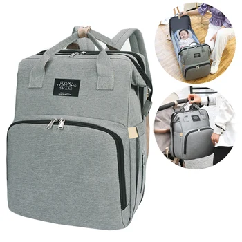 Mummy baby bag Folding Portable large Capacity Multi-Function Travel Outing Backpack Bed Diaper Bag Nursing Bag for Baby Care
Mummy baby bag Folding Portable large Capacity Multi-Function Travel Outing Backpack Bed Diaper Bag Nursing Bag for Baby Care