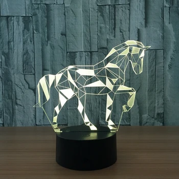 LED Visual Night Light Desk Table 7 Colour Changing Touch Button Corridor Gift Office Remote Control 3D Horse Lamp Baby Sleeping
LED Visual Night Light Desk Table 7 Colour Changing Touch Button Corridor Gift Office Remote Control 3D Horse Lamp Baby Sleeping