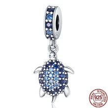 100% Real 925 Sterling Silver Zircon Blue Turtle Beads Fit Original pandora Bracelet&Bangle For Women Birthday Fashion Jewelry 
100% Real 925 Sterling Silver Zircon Blue Turtle Beads Fit Original pandora Bracelet&Bangle For Women Birthday Fashion Jewelry