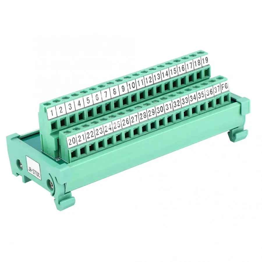 DB37P PLC Board Terminal Block 35mm Signal Adapter Board PLC Adapter Relay Module AWG 22-16
DB37P PLC Board Terminal Block 35mm Signal Adapter Board PLC Adapter Relay Module AWG 22-16