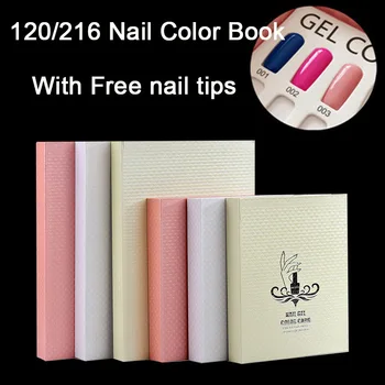 216/120 Slots Nail Gel Color Display Book Card Dedicated Color Card Chart Painting Manicure For Nail Art Salon Tools
216/120 Slots Nail Gel Color Display Book Card Dedicated Color Card Chart Painting Manicure For Nail Art Salon Tools