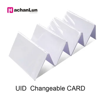 HaChanLun 100pcs UID 13.56MHz for 1K S50 MF1 RFID Writable IC Changeable Smart Keyfobs Clone Card Access Control Block 0 Sector
HaChanLun 100pcs UID 13.56MHz for 1K S50 MF1 RFID Writable IC Changeable Smart Keyfobs Clone Card Access Control Block 0 Sector