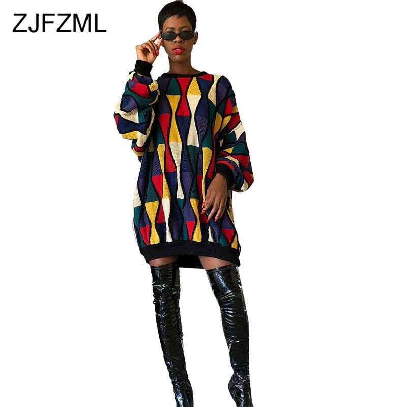 Geometric Patterns Harajuku Hoodie Dress Women Round Neck Long Sleeve Loose Sweatshirt Dress Stretwear Ladies Color Block Dress
Geometric Patterns Harajuku Hoodie Dress Women Round Neck Long Sleeve Loose Sweatshirt Dress Stretwear Ladies Color Block Dress