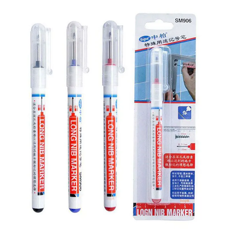 Маркеры с длинной головкой для декора ванной комнаты и деревообработки, многофункциональные маркеры с глубоким отверстием для аппаратного...
Маркеры с длинной головкой для декора ванной комнаты и деревообработки, многофункциональные маркеры с глубоким отверстием для аппаратного...