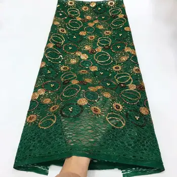 2019 Latest African Sequence Lace For Wedding Dress New Green Nigerian African Tulle Lace Fabric With Sequins 5 Yards/pieces
2019 Latest African Sequence Lace For Wedding Dress New Green Nigerian African Tulle Lace Fabric With Sequins 5 Yards/pieces