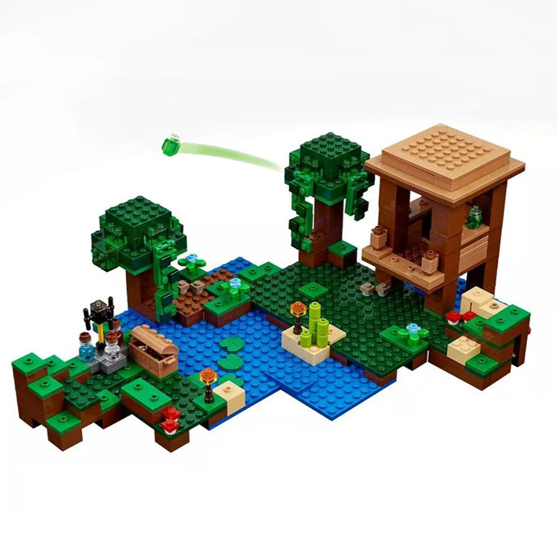 Minecraft Series The Witch Hut Set Figures Blocks Steve Skeleton Sheep Model Gift Toys For Kids Compatible With Minecraft Bricks
Minecraft Series The Witch Hut Set Figures Blocks Steve Skeleton Sheep Model Gift Toys For Kids Compatible With Minecraft Bricks