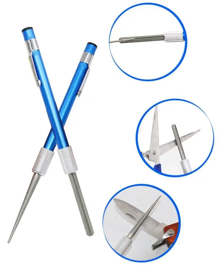 Mini Multi-functional Convenient Knife Pen Sharpner Pen-typed Abrasive Rod Knife Stone Outdoor Fishing Hook Abrasive Device Tool
Mini Multi-functional Convenient Knife Pen Sharpner Pen-typed Abrasive Rod Knife Stone Outdoor Fishing Hook Abrasive Device Tool