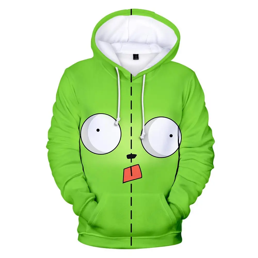 2019 Spring Autumn Print Hooded Oversize Hoodies Invader Zim Hoodies Women Long Sleeve Sweatshirt Casual Loose Streetwear Tops
2019 Spring Autumn Print Hooded Oversize Hoodies Invader Zim Hoodies Women Long Sleeve Sweatshirt Casual Loose Streetwear Tops