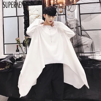 SuperAen 2020 Autumn New Hoody Women Sweatshirts Irregular Cotton Wild Ladies Sweatshirts Solid Color Long Sleeve Tops Female 
SuperAen 2020 Autumn New Hoody Women Sweatshirts Irregular Cotton Wild Ladies Sweatshirts Solid Color Long Sleeve Tops Female