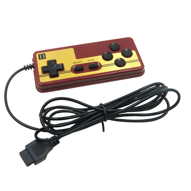 2PCS 9 Pin Backup Game Controller For Console Games 8bit TV GAME PLAYER FC Red And White Machine Handle Special Game Handle
2PCS 9 Pin Backup Game Controller For Console Games 8bit TV GAME PLAYER FC Red And White Machine Handle Special Game Handle