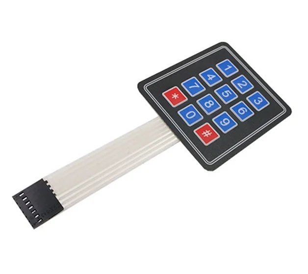 1 * 3 4 5 button membrane switch button 1*4 3 * 4 4X4 matrix matrix keyboard 1X keyboard with LED control panel 6 pad DIY kit
1 * 3 4 5 button membrane switch button 1*4 3 * 4 4X4 matrix matrix keyboard 1X keyboard with LED control panel 6 pad DIY kit