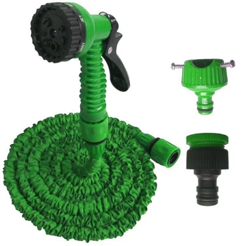 50 Feet Expandable Garden Hose, Water Hose, with Triple Layered Latex Core, with 3/4 Inch Solid Fittings, Hose Splitter/ Hose Qu
50 Feet Expandable Garden Hose, Water Hose, with Triple Layered Latex Core, with 3/4 Inch Solid Fittings, Hose Splitter/ Hose Qu