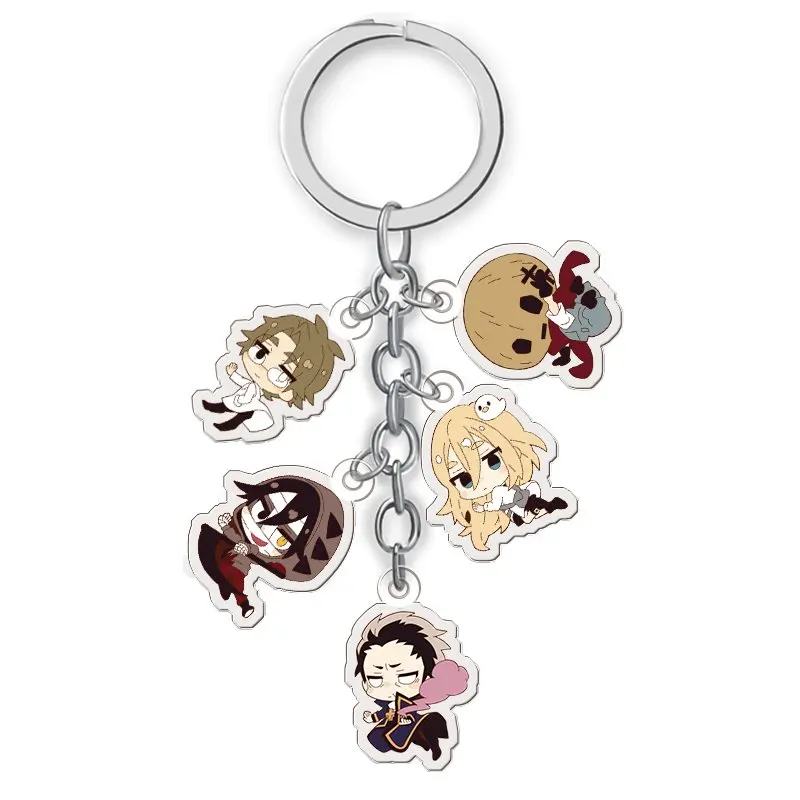 Anime Angels of Death Keychain Cartoon Figure Satsuriku No Tenshi Foster Isaac Rachel Acrylic Pendants Key Ring
Anime Angels of Death Keychain Cartoon Figure Satsuriku No Tenshi Foster Isaac Rachel Acrylic Pendants Key Ring