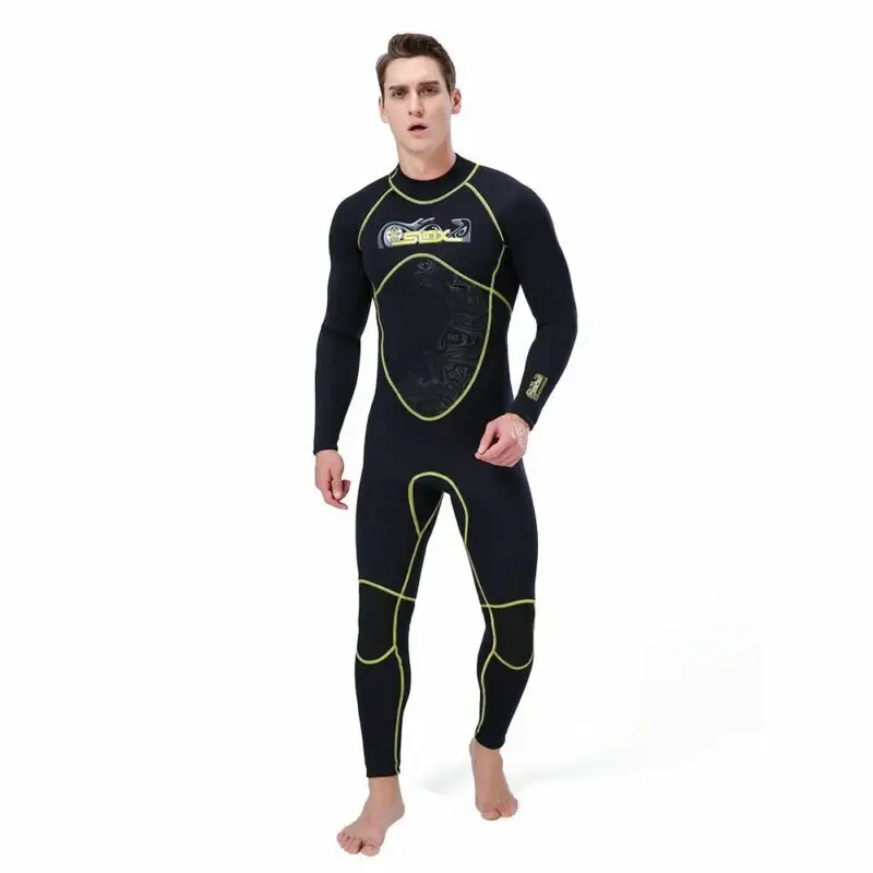 Warm Wetsuit Triathlon Diving Swimsuit Long Sleeve Round Neck Jumpsuits Stretchable And Highly Elastic Material
Warm Wetsuit Triathlon Diving Swimsuit Long Sleeve Round Neck Jumpsuits Stretchable And Highly Elastic Material