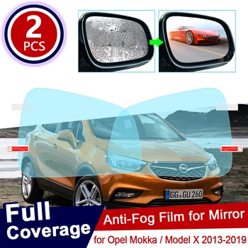for Opel Mokka Model X 2013~2019 Car Rearview Mirror Protective Film Anti Dazzle Waterproof Rainproof Anti Fog Car Sticker 2014 
for Opel Mokka Model X 2013~2019 Car Rearview Mirror Protective Film Anti Dazzle Waterproof Rainproof Anti Fog Car Sticker 2014