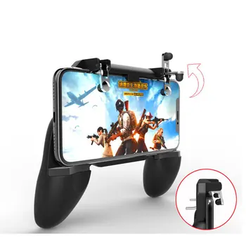 For PUBG mobile phone controller gamepad with real triggers and unconnected physical keys for 4.5~6.5 inch Android/ Iphones
For PUBG mobile phone controller gamepad with real triggers and unconnected physical keys for 4.5~6.5 inch Android/ Iphones