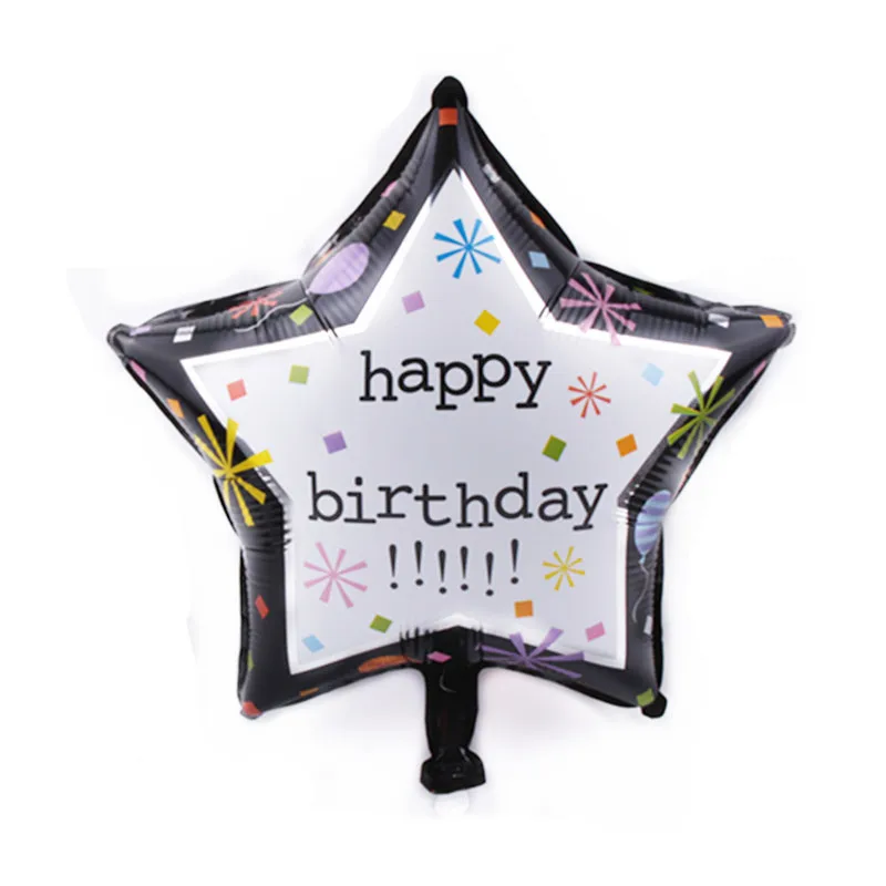 5 pcs 18 Inch Pentagram Happy Birthday Aluminum Foil Balloon Birthday Decoration Party
5 pcs 18 Inch Pentagram Happy Birthday Aluminum Foil Balloon Birthday Decoration Party