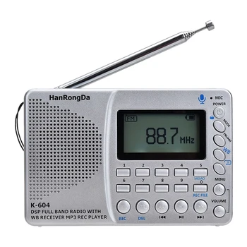 HanRongDa Desktop Radio Weather Band Card Radio Recorder Multi-Function Radio Pocket Radio Recorder
HanRongDa Desktop Radio Weather Band Card Radio Recorder Multi-Function Radio Pocket Radio Recorder
