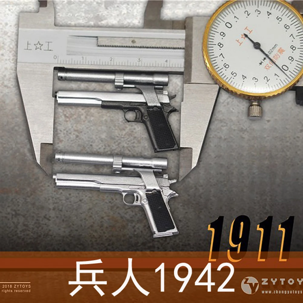 ZY2009A M1911 Soldier Weapon Model 1/6 Scale Pistol Model Handgun Weapon Model Toy Gifts
ZY2009A M1911 Soldier Weapon Model 1/6 Scale Pistol Model Handgun Weapon Model Toy Gifts