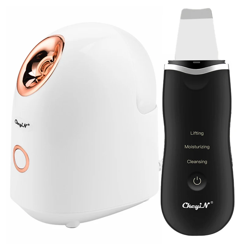 Professional Hot Facial Steamer Nano Mist Face Steaming Sauna Spa Humidifier Beauty + Ultrasoic Skin Scrubber Deep Pore Cleanser
Professional Hot Facial Steamer Nano Mist Face Steaming Sauna Spa Humidifier Beauty + Ultrasoic Skin Scrubber Deep Pore Cleanser