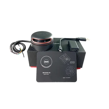 1PCS assembled in the robot Slamtec RPLIDAR A2M8 4cm Ultra-thin sample rate 8000 times 360degree scanning 18m/12m Range Radius
1PCS assembled in the robot Slamtec RPLIDAR A2M8 4cm Ultra-thin sample rate 8000 times 360degree scanning 18m/12m Range Radius