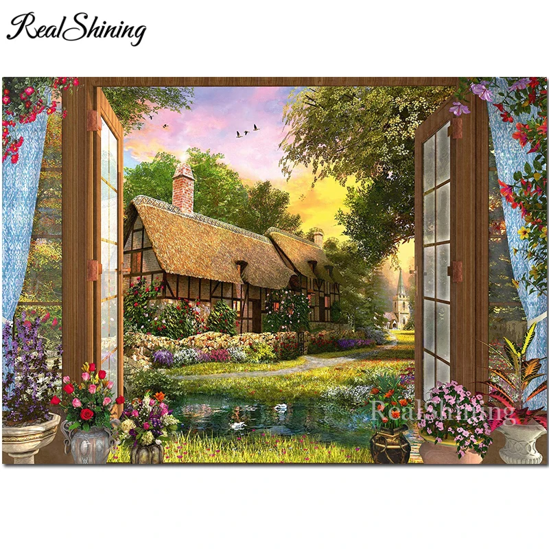 View of the Cottage Diamond Embroidery 5D DIY Diamond Painting nature full square round diamond Cross Stitch Home Decor FS7068
View of the Cottage Diamond Embroidery 5D DIY Diamond Painting nature full square round diamond Cross Stitch Home Decor FS7068