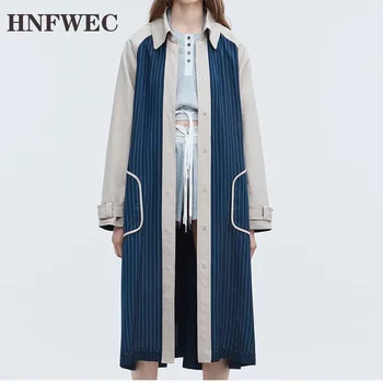2019 New Fashion Women Clothes Turn-down Collar Full Sleeves Contrast Colros Pockets Waist Belts Spliced Loose Jacket S379
2019 New Fashion Women Clothes Turn-down Collar Full Sleeves Contrast Colros Pockets Waist Belts Spliced Loose Jacket S379