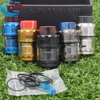 

MAGE Kylin M RTA 24mm Tank 3ml/4.5ml Atomizer E cigarette Top honeycomb airflow Large Build Deck Vaporizer Tank Kylin v2 zeus x