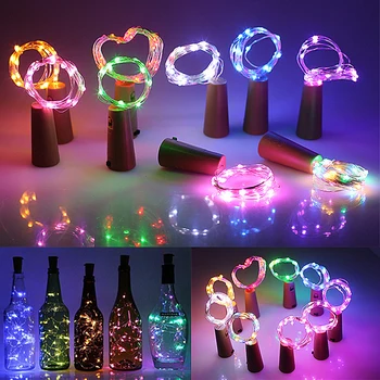 Colorful String Led Wine Bottle Light With Cork Led Bottle Lights Battery Powered Cork For Party Festival Wedding Decor Lamp
Colorful String Led Wine Bottle Light With Cork Led Bottle Lights Battery Powered Cork For Party Festival Wedding Decor Lamp