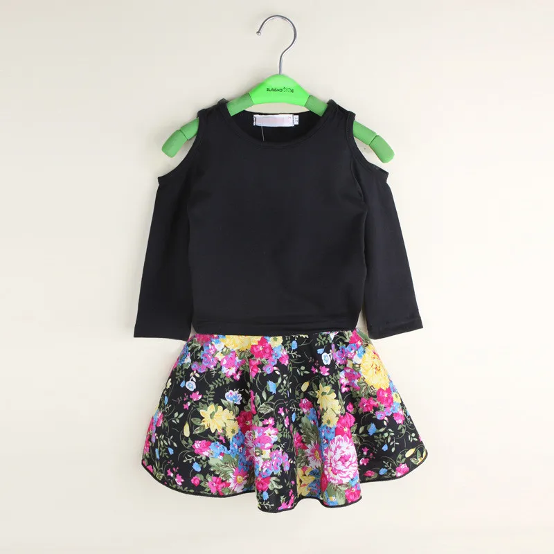 Kids Baby Girls Clothes Off Shoulder Long Sleeve Tops Flower Skirts 2pcs sets Toddler Outfits Fashion Overalls Autumn Child A394
Kids Baby Girls Clothes Off Shoulder Long Sleeve Tops Flower Skirts 2pcs sets Toddler Outfits Fashion Overalls Autumn Child A394