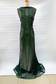 Dark Green Sequins Mesh Net Lace Fabrics African Nigerian Sequined Embroidered Tulle Net Laces Wedding Bride Dresses Fabrics
Dark Green Sequins Mesh Net Lace Fabrics African Nigerian Sequined Embroidered Tulle Net Laces Wedding Bride Dresses Fabrics