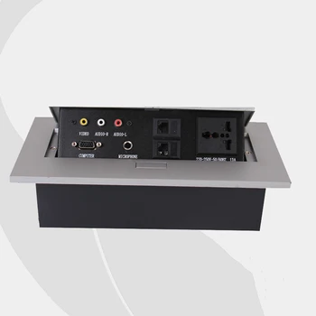 Multifunctional Alloy Tabletop Socket ,Conference Table Multimedia Panel 220~250V 50/60Hz
Multifunctional Alloy Tabletop Socket ,Conference Table Multimedia Panel 220~250V 50/60Hz