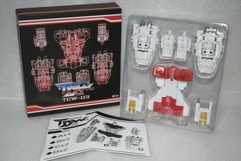 Transformation Third-party TCW-03 big fearless accessories package deformation toy TDW US version Japanese PVC Action Kid Dolls
Transformation Third-party TCW-03 big fearless accessories package deformation toy TDW US version Japanese PVC Action Kid Dolls