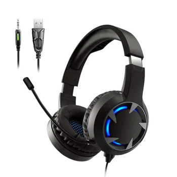 A9 Gaming Wired Headphones HiFi Stereo Bass Music Earphones for PC Computer Gamer PS4 X-BOX Over Ear Headsets With Light Mic
A9 Gaming Wired Headphones HiFi Stereo Bass Music Earphones for PC Computer Gamer PS4 X-BOX Over Ear Headsets With Light Mic
