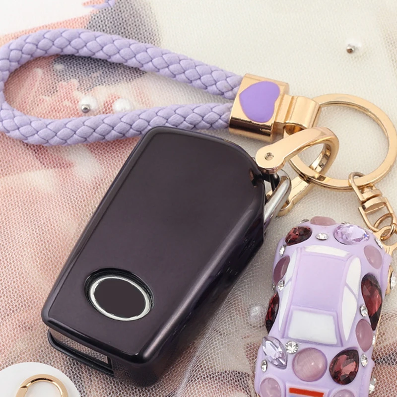 For Toyota Camry Corolla HIGHLANDER RAV4 Car Key Decoration Cover Folding 2 or 3 Button TPU Soft Rubber Car Key Protection Cover
For Toyota Camry Corolla HIGHLANDER RAV4 Car Key Decoration Cover Folding 2 or 3 Button TPU Soft Rubber Car Key Protection Cover