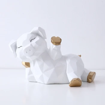 Tissue Paper Box Living Room Napkin Holder Nordic Creative Geometry Lucky Pig Tissue Box Multi-function Remote Control Storage B
Tissue Paper Box Living Room Napkin Holder Nordic Creative Geometry Lucky Pig Tissue Box Multi-function Remote Control Storage B