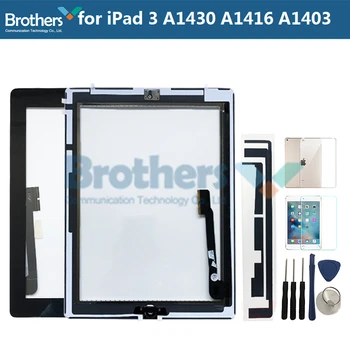 9.7 For iPad 3 A1416 A1430 A1403 Touch Screen Digitizer Sensor Glass Panel Tablet Replacement For iPad 3 Screen With Home Button
9.7 For iPad 3 A1416 A1430 A1403 Touch Screen Digitizer Sensor Glass Panel Tablet Replacement For iPad 3 Screen With Home Button