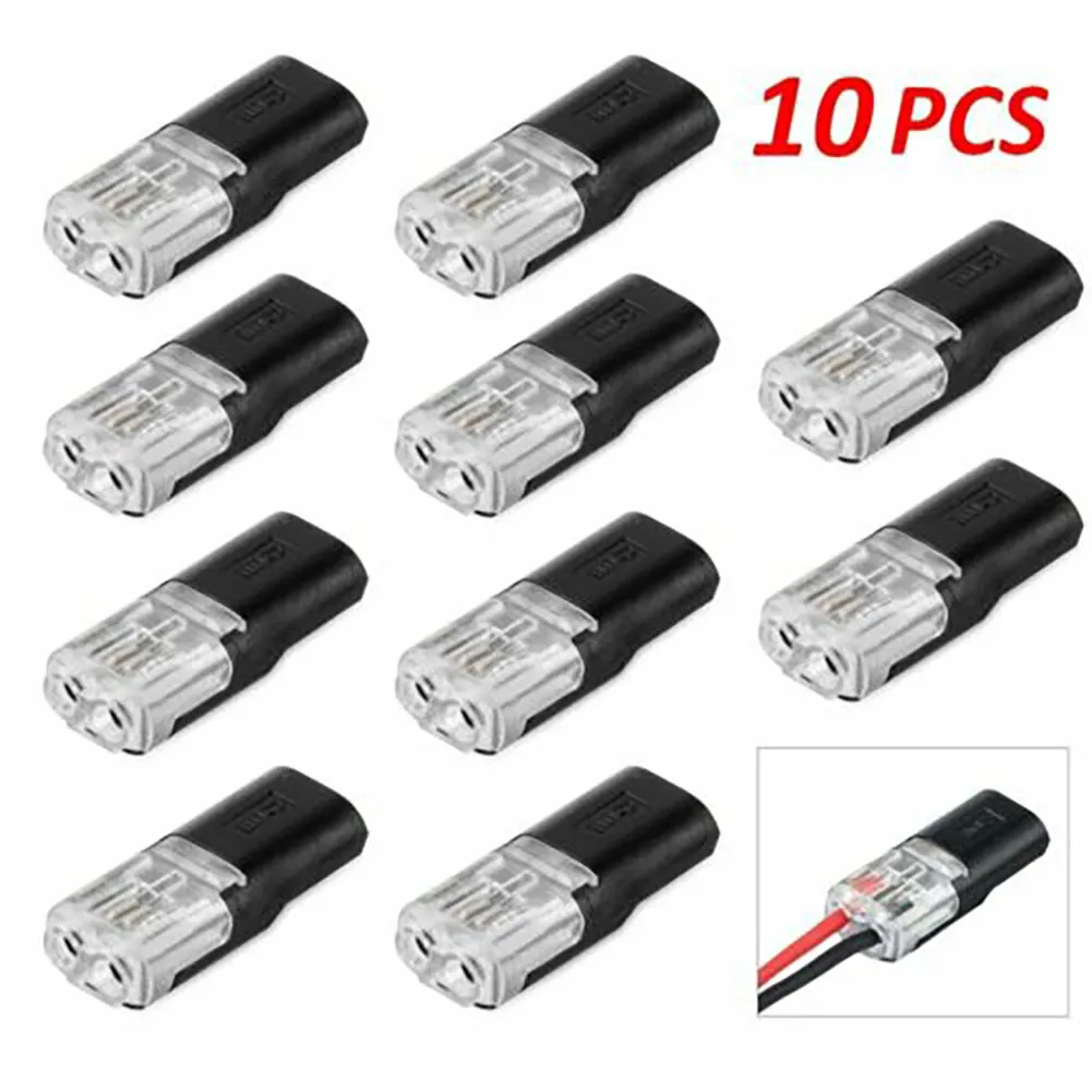 10X Car Auto Wire Cable Plug Connectors Kit 2 Pin Way Terminal Clamp Waterproof No-Break Wire Press-Fit Snaps
10X Car Auto Wire Cable Plug Connectors Kit 2 Pin Way Terminal Clamp Waterproof No-Break Wire Press-Fit Snaps
