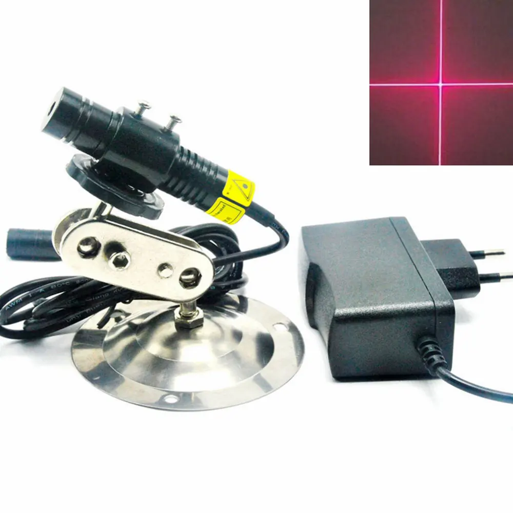 100mW 650nm Red Laser Diode Cross Locator Module w 5V 1A Adapter + 16mm Heatsink
100mW 650nm Red Laser Diode Cross Locator Module w 5V 1A Adapter + 16mm Heatsink