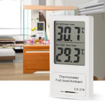 Aquarium Thermometer LCD Display Digital Temperature For Indoor& Fish Tank Water
Aquarium Thermometer LCD Display Digital Temperature For Indoor& Fish Tank Water