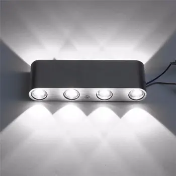 Modern 8W LED Wall Light Up/Down Sconce Lighting Waterproof Living Room Home Fixture Lamp 
Modern 8W LED Wall Light Up/Down Sconce Lighting Waterproof Living Room Home Fixture Lamp